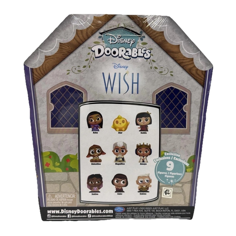 Disney Doorables Wish Collection Peek 9 Figure Exclusive Just Play New Sealed - Picture 2 of 5